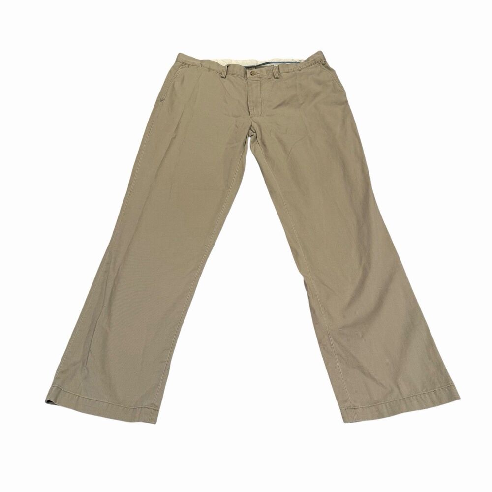 Polo Ralph Lauren Pants Men's Classic Fit Chinos Khaki 38x32 Casual Beige Cotton